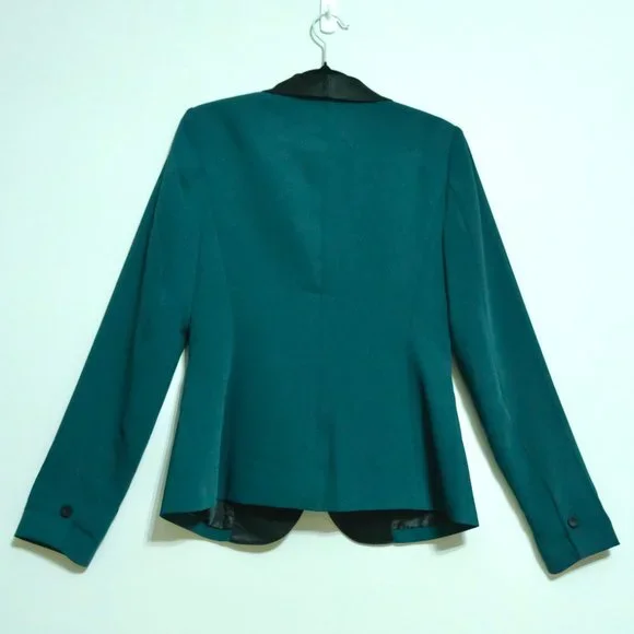 Forever 21 Teal Formal Blazer Jacket - Picture 3 of 5